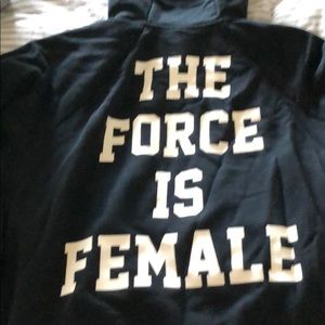 Nike The Force is Female Hoodie